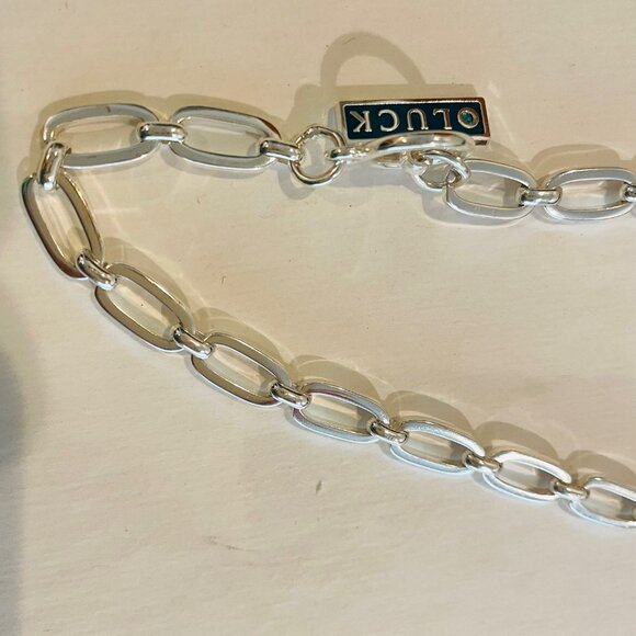 Alex and Ani 'Luck' Charm Toggle Necklace, silver - Picture 2 of 16